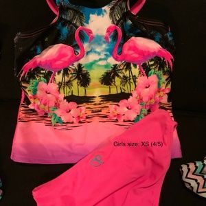 Girls xs tankini